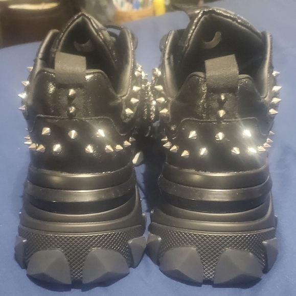 Asos Designs Studded & Chained Chunky Shoes, NWOT, MENS 10 - Picture 8 of 10